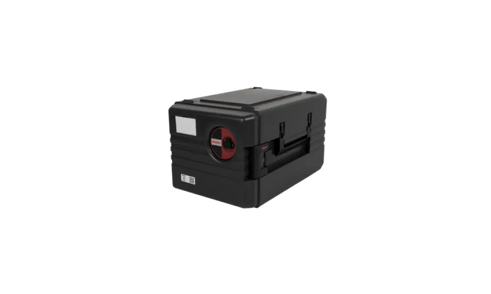 Thermoport® 600 KB-A anoloog verwarmd zwart