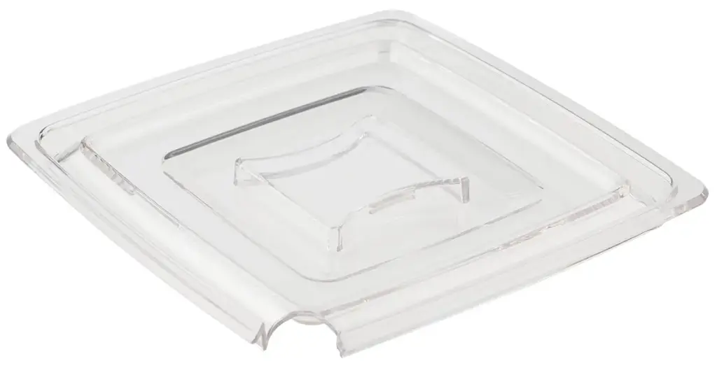 Deksel met lepeluitsparing PURE - 19 x 19 cm x h 1,5 cm         