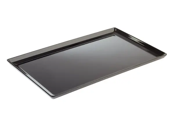 Melamine plateau GN 1/1 FLOAT zwart  53 x 32,5 cm x h 3 cm         