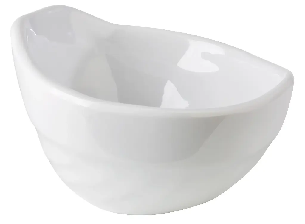 Kom MINI wit 7,5 x 7 cm x h 4,5 cm         