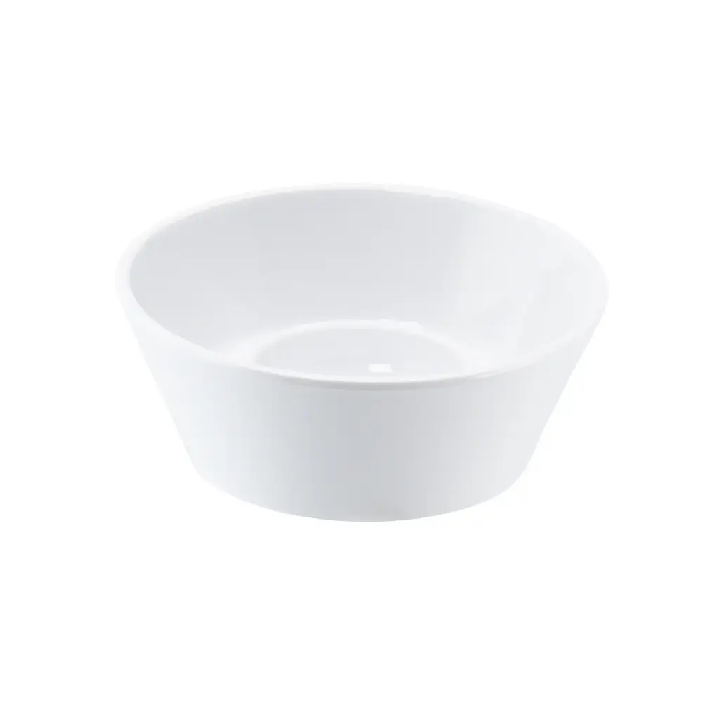 Eierdop melamine wit , 4 stuks - Ø 8 cm x h 3 cm               