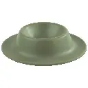 Eierdop melamine groen Ø 8,5 cm x h 2 cm             