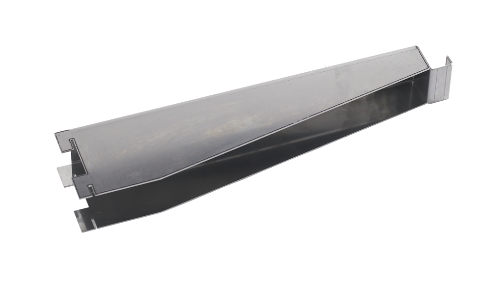 RVS 441 Inox regelbare wandsteunen voor volle legger 12/10 - L250 mm