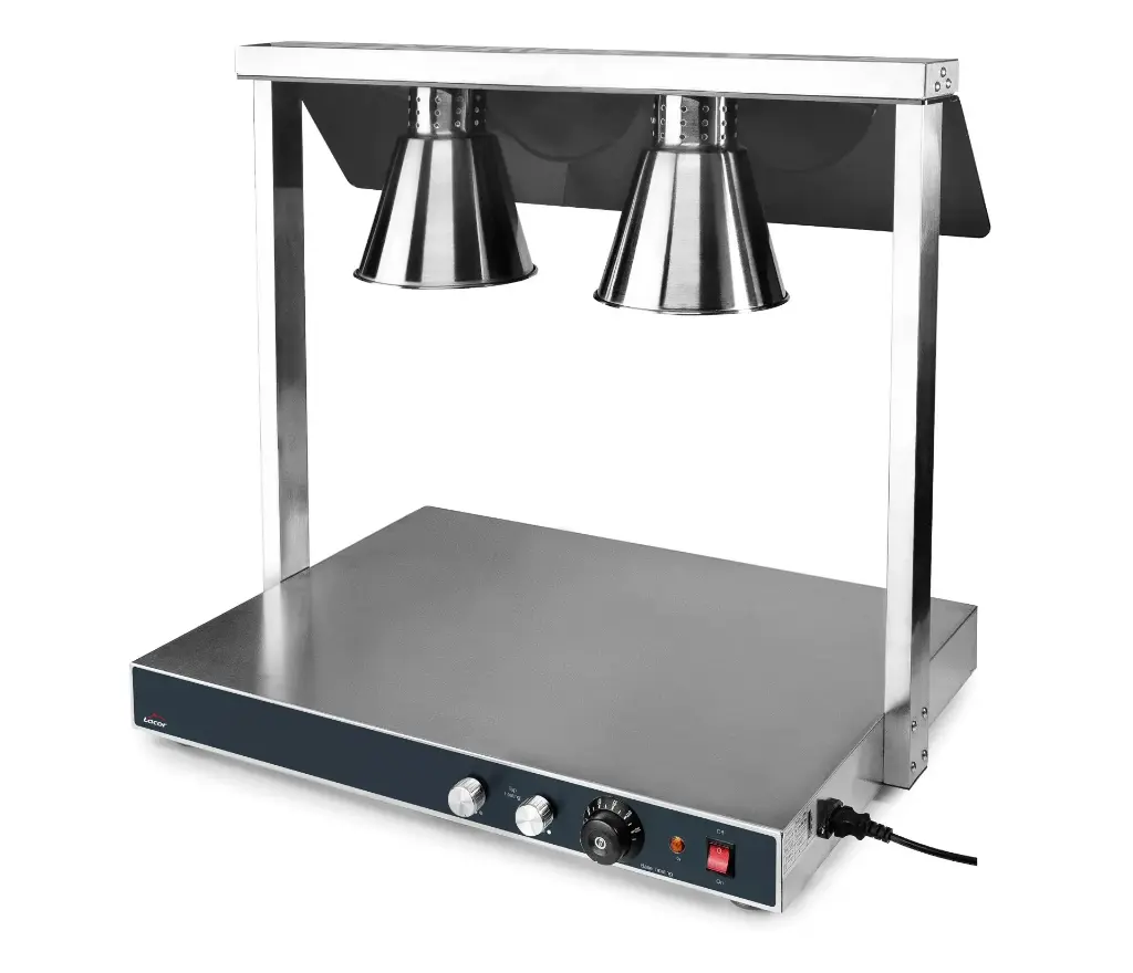Warmhoudbrug met 2 infrarood lampen 