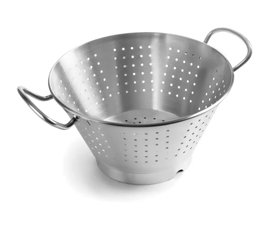 Kegelvormig vergiet met voet Ø 40 x H 26 cm - 18 L