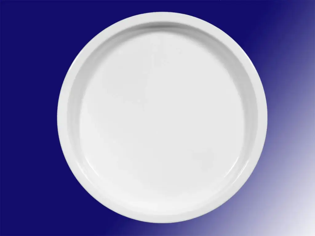 Seltmann Varionorm plat bord 23 cm - Wit