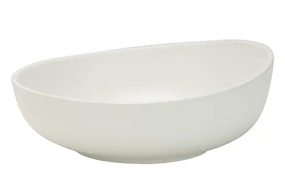 Melamine kom wit 18x18cmxH6,5cm