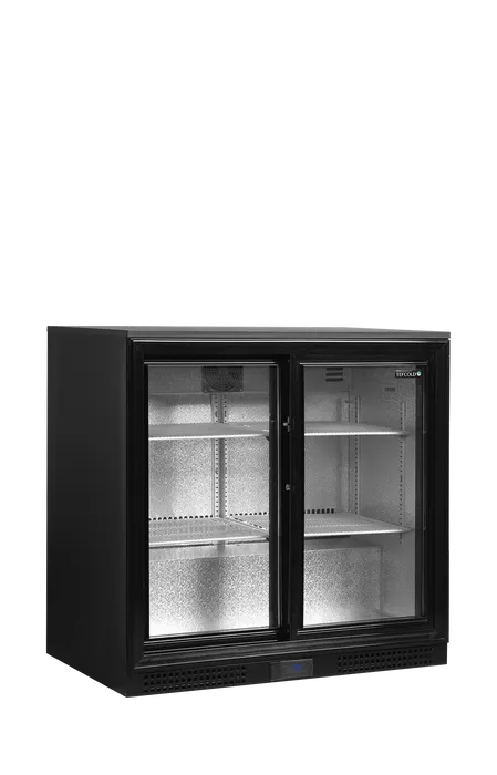 Barkoelkast met schuifdeuren B 900 x D 520 x H 870 mm