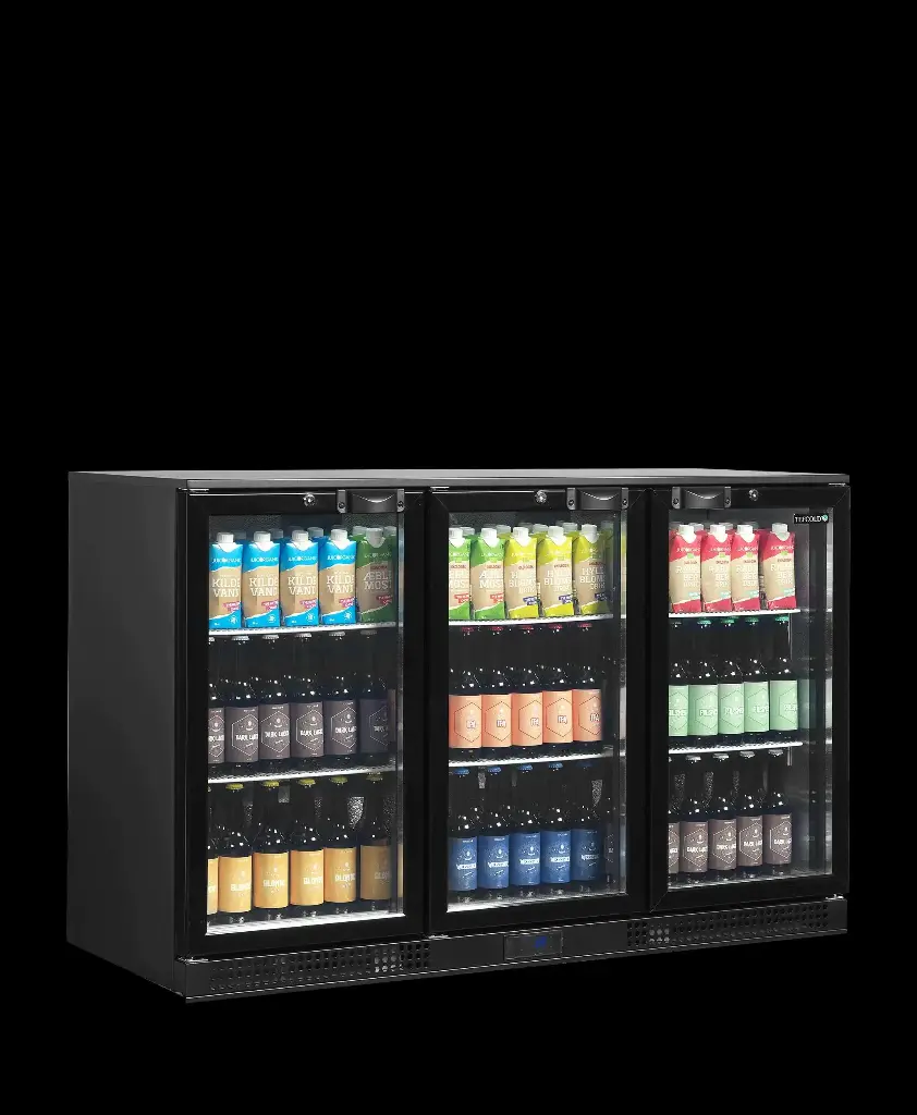 Barkoelkast met scharnierdeuren B 1350 x B 520 x H 870 mm