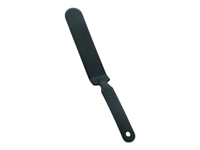Zwart Nylon smalle spatel L 310 x B 40 mm - max. 210 °C