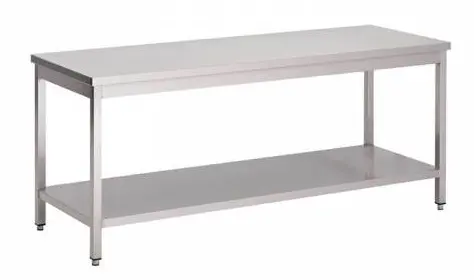 RVS 304 Werktafel met ondertablet - L1600XD700 mm