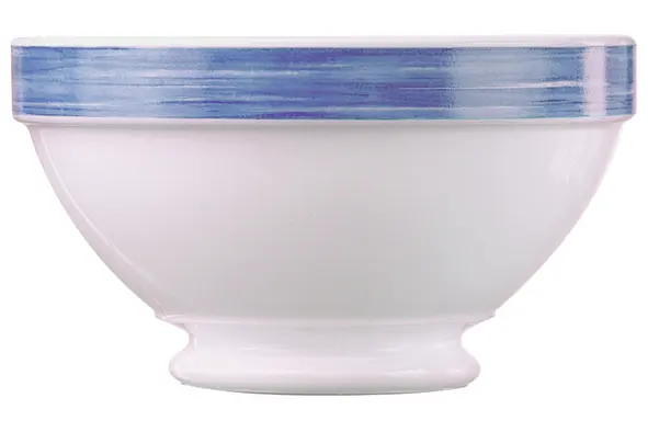 Brush blauw bowl D13cm - 51 cl 