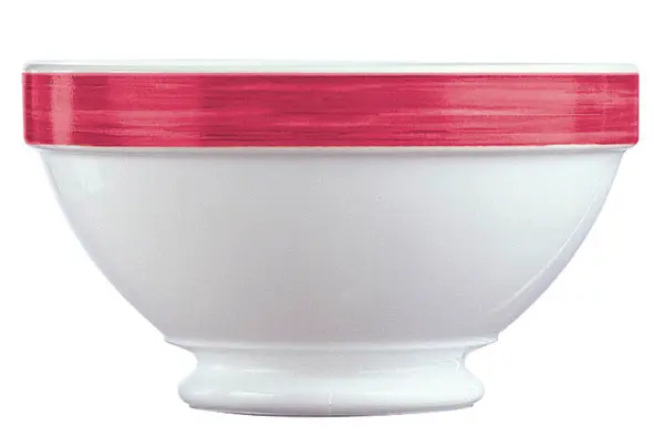 Brush rood bowl D13cm - 51 cl    