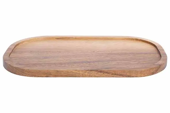 Acacia serveerplank 22x14cm