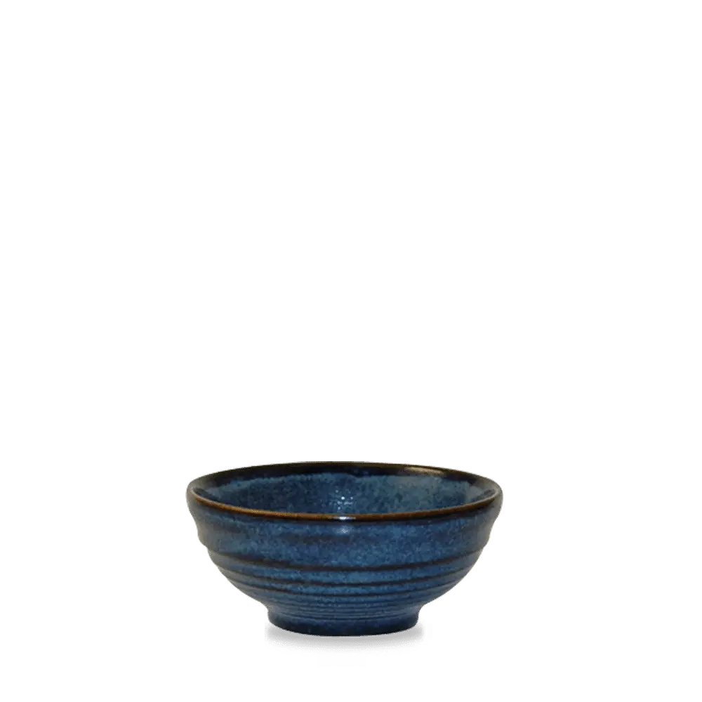 Churchill Bit on the side bowl blauw D10,4x4,9cm - 17cl