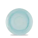 Churchill stonecast coupe plate D16,5cm - blauw