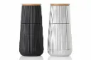 Scape set peper- en zoutmolen zwart/zilver D5,8xH12,3cm  