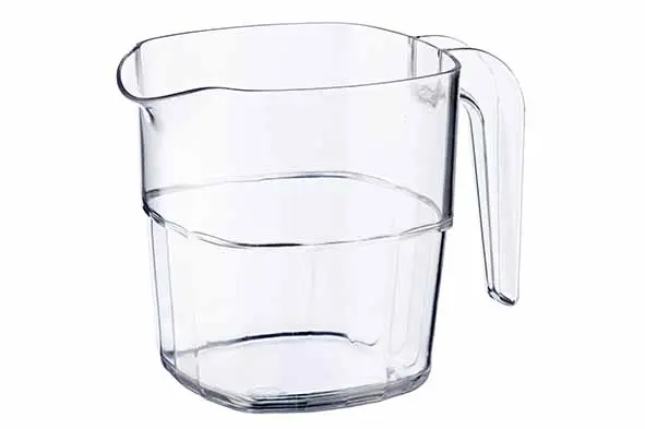 Araven schenkkan/karaf 1 L stapelbaar 16,7 x 11,9 x H 13 cm