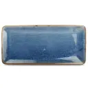 Nova plat bord/schotel 16 x 35,5 cm blue   
