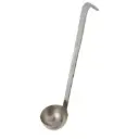 Kleurcode opscheplepel/pollepel 12 cl- Ø 8 cm - grijs - L 40 cm   
