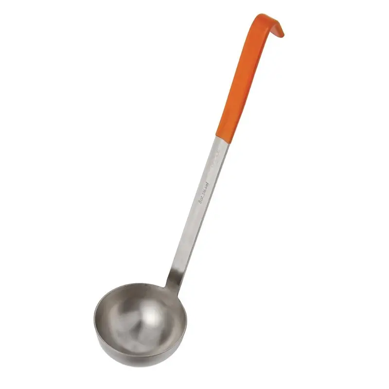 Kleurcode opscheplepel/pollepel 24 cl- Ø 10 cm - oranje - L 42 cm    