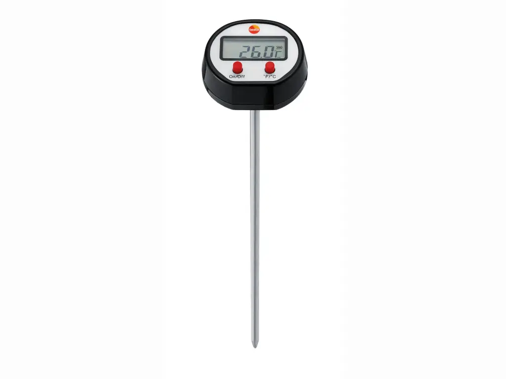Testo mini steekthermometer met lange pen