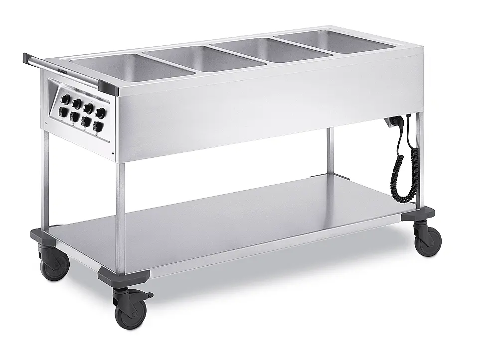 B.Pro Voedselverdeelwagen - open - SAW 4 - 4xGN1/1-200mm 