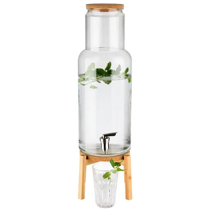Drankendispenser Nordic Wood - Ø 23 cm x h 60,5 cm - 7,5 ltr.  