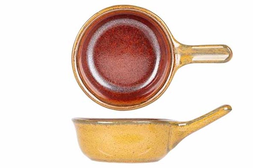 [5698003] Proof - Elements mustard aperoschaaltje met steel Ø 10,5 x 6,5 x H 3,7 cm