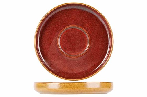 [5698023] Proof - Elements mustard ondertas Ø 11 x H 1,6 cm