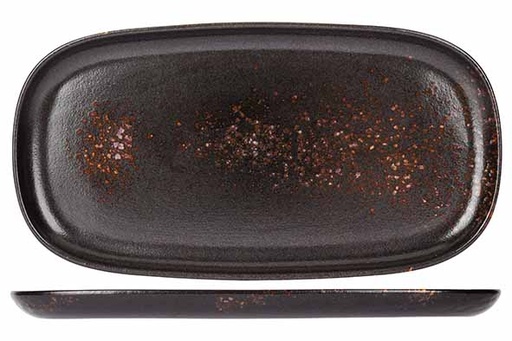 [5694020] Proof - Etna rechthoekig bord zwart 40 x 21 x H 2,9 cm