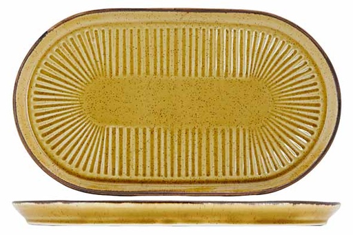 [5405228] Proof - Solas mustard plat bord ovaal 28 x 16,5 cm