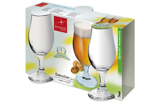 [128540M02] Executive bierglas 37,5 cl - Ø 8 x H18,4 cm