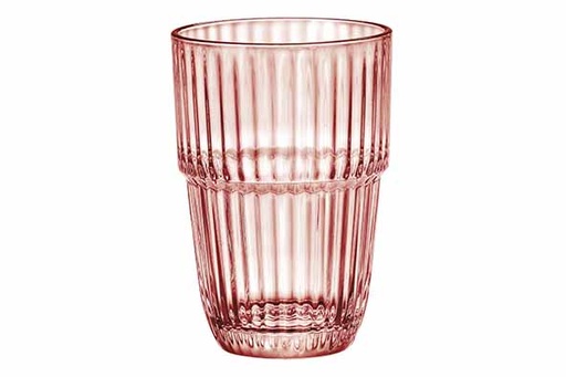 [11036606] Barshine waterglas/cocktailglas 38 cl - Ø 8,3 x H 12 cm - rood