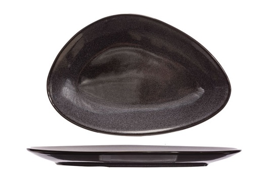 [3491033] Black Granite Plat Bord 33X22,5cm