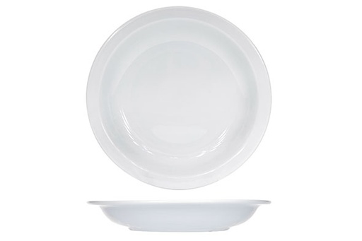 [110N/6] Nordika Wit Diep Bord D22cm