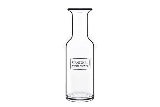 [A10955-M04] Optima Karaf 25cl D6Xh19,6cm