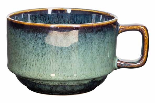 [5868010] Jade Verde Mok 36cl D11Xh6,5cm