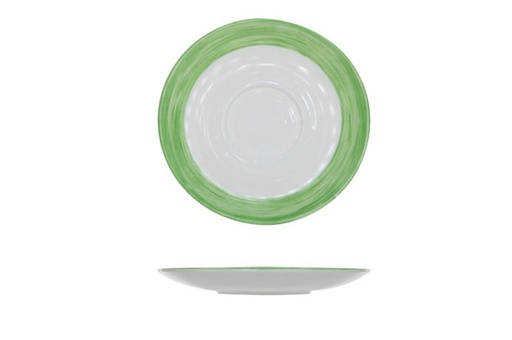 [C3783] Brush Groen Ondertas D14cm