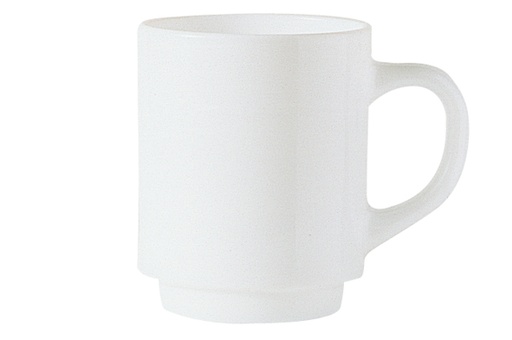 [18316] Bock Mug Melkwit 29cl Horeca
