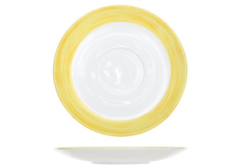 [C3784] Brush Geel Ondertas D14cm