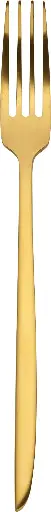 [1483-1] Tafelvork Orca Mat Gold 4.00 mm - L207mm