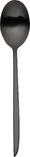 [1485-15] Dessertlepel Orca Mat Black 3.00 mm - L188mm