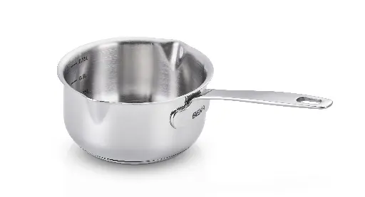[15026134] BEKA MAESTRO RVS steelpan met 2 giettuiten Ø 14 x H 9 cm