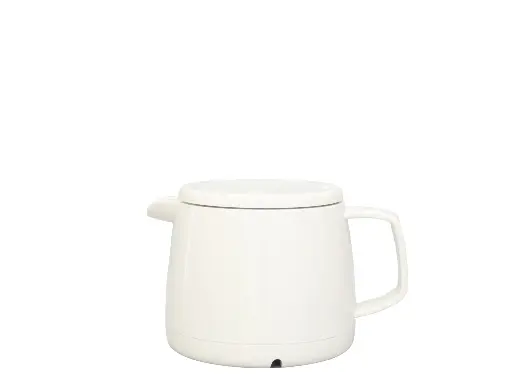 [JAZZ030S-001] Isoleerkan Jazz 0.30L Lage Hoogte RVS Wit H93 mm - D110 mm