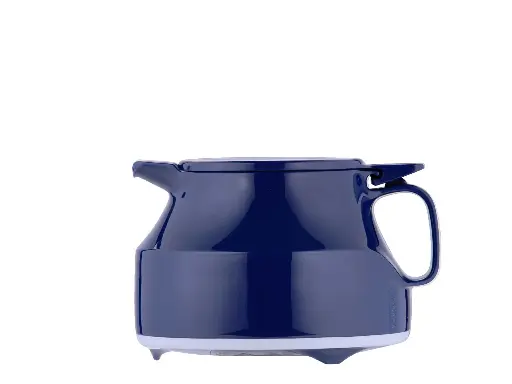 [0141-008] Helios Isoleerkan Blauw 0.30L Room Pro H90 mm - D124 mm - glazen binnenfles