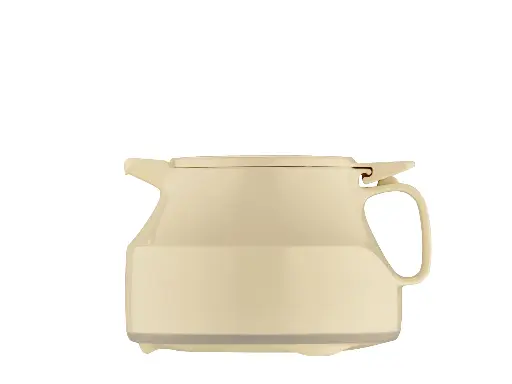 [0141-042] Helios Isoleerkan Beige 0,30L Room Pro H90 mm - D124 mm - glazen binnenfles