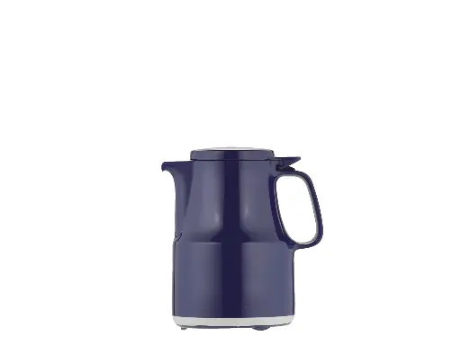 [7341-008] Helios Isoleerkan Blauw 0.3L Thermoboy H167 mm - D114 mm - glazen binnenfles