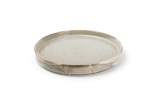 [604354] Munduk Grey Plat bord 28,5xH3,5cm grey Munduk
