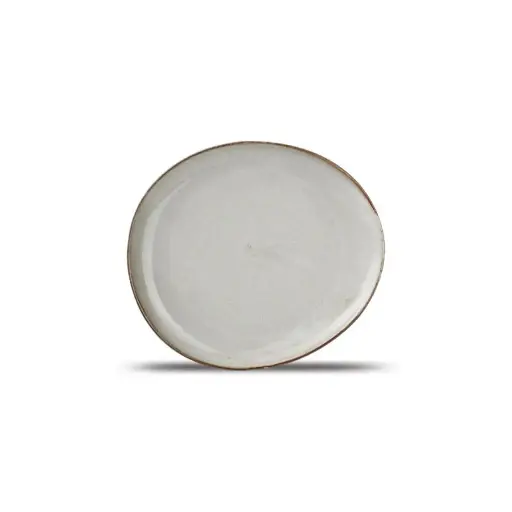 [604650] Ceres Grey Plat bord 21x18,5cm grey Ceres